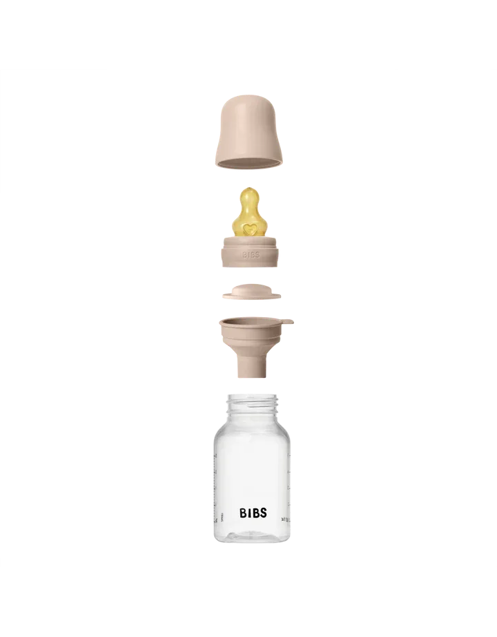 Fles - Slow Flow - 150 ml - Latex - Blush von BIBS in Rosa – Produktfoto 2 von 3