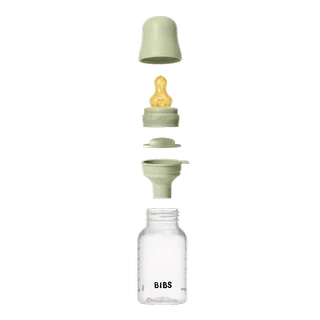 Fles - Slow Flow - 150 ml - Latex - Sage von BIBS in Grün – Produktfoto 2 von 2