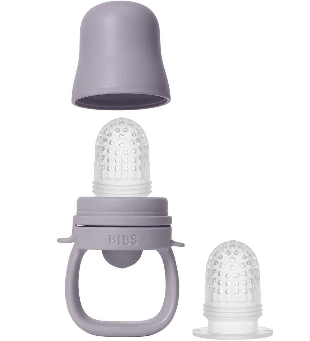 Food Feeder - Silicone - Fossiel Grey van BIBS – productfoto