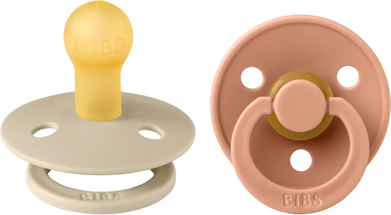 Fopspeen 1 girl vanilla van BIBS in Meerkleurig – productfoto