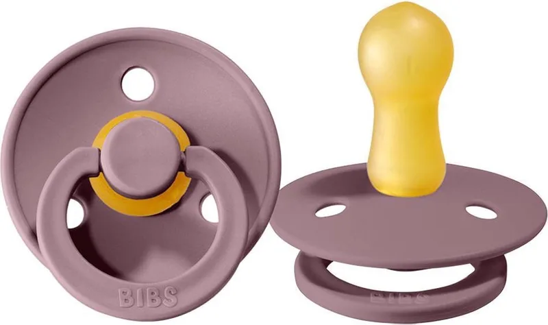 Fopspeen 6-18 mdn - (1 stuk) van BIBS in Heather – productfoto