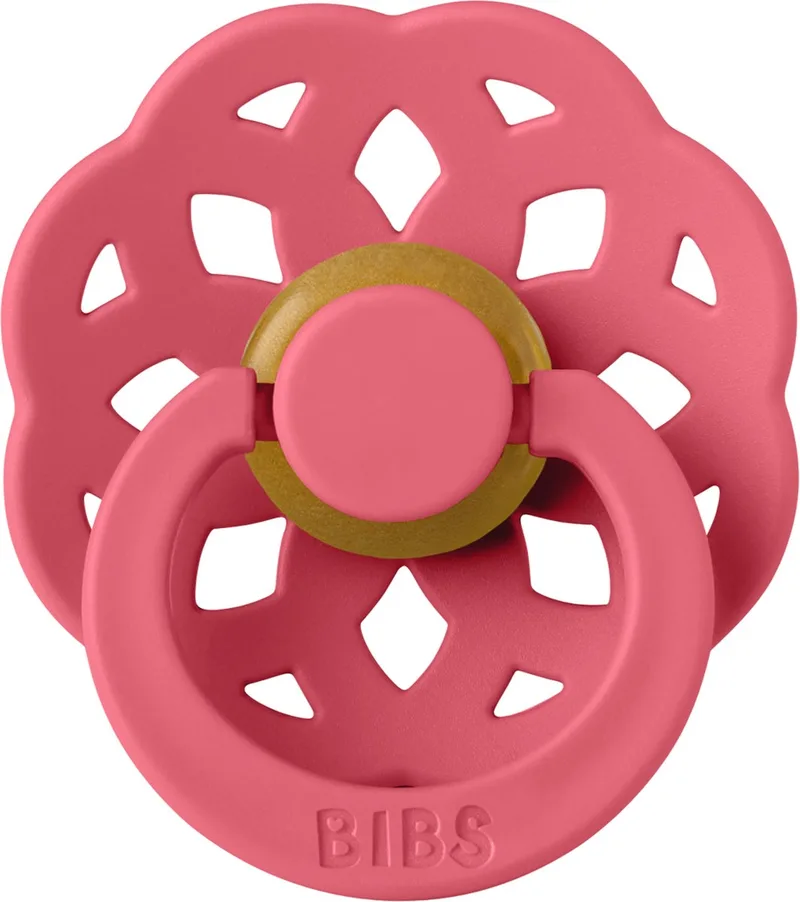 Fopspeen - Boheme Coral - Maat 2 - 6 tot 18 maanden de BIBS en Coral maat 2 – photo produit