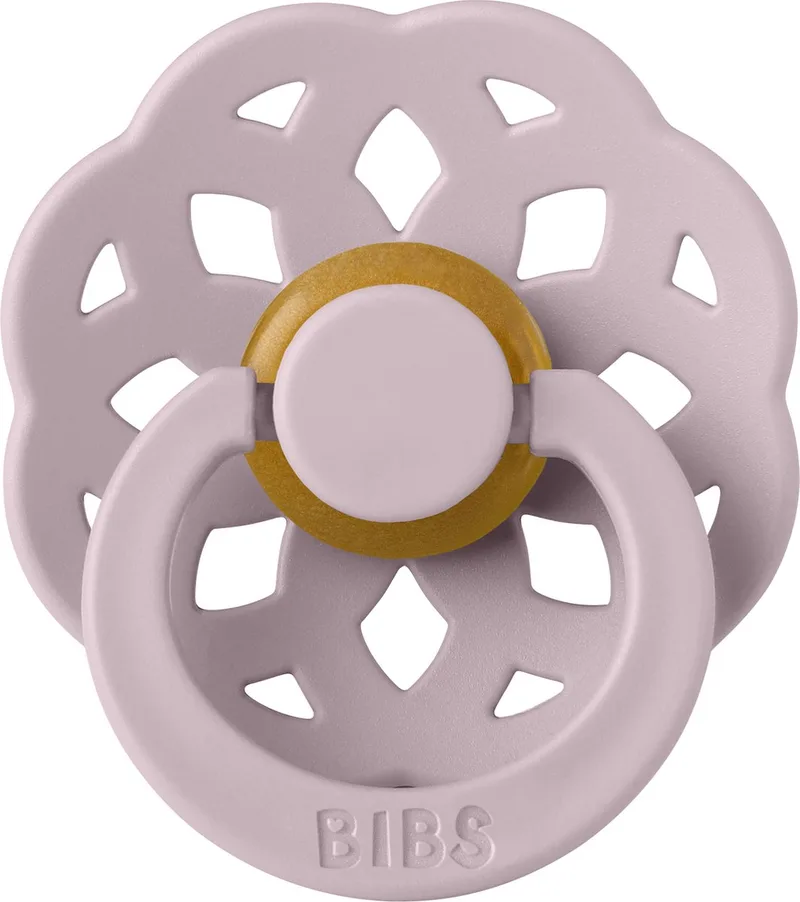fopspeen - maat 1 0-6 maanden - 1 stuk - Boheme Lilac de BIBS en Violet – photo produit