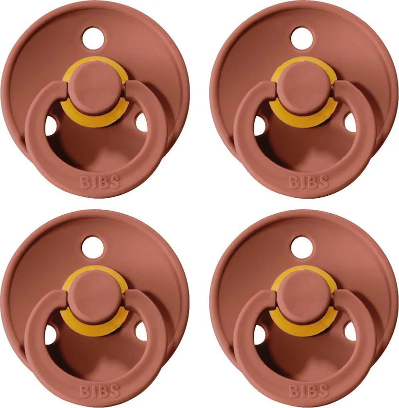 Fopspeen - Maat 2 (6-18 maanden) - 4 stuks de BIBS en Woodchuck – photo produit