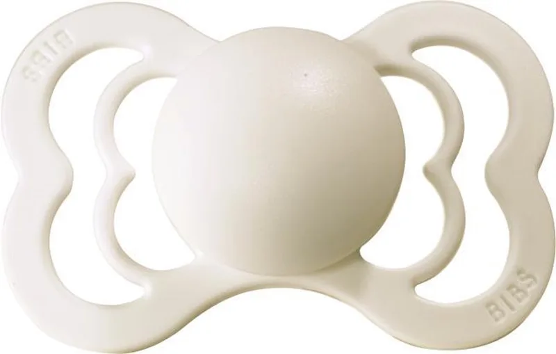 fopspeen - Natuurrubber - Supreme - Maat 2 van BIBS in Ivory white – productfoto