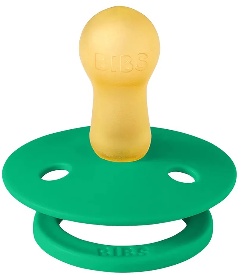 Fopspeen - Rond - 2 Stuks - 6-18 Mnd - Matcha / Cactus de BIBS en Groen fel – photo produit