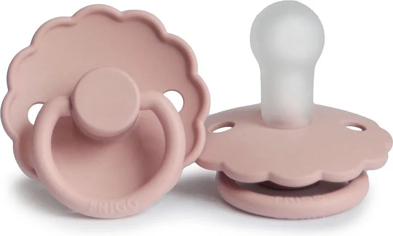 Frigg fopspeen - maat 1 0-6 maanden - 1 stuk - daisy de BIBS en Blush – photo produit