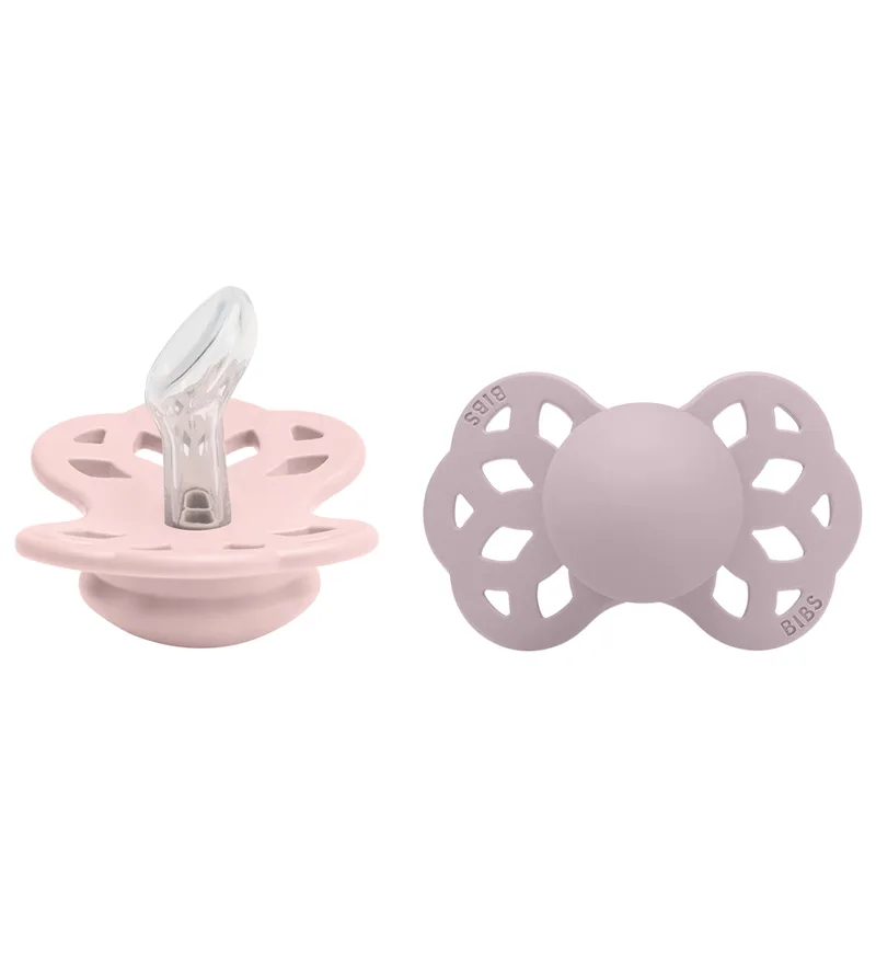 Infinity Fopspenen - 2-pack - Maat 1 - Anatomisch - Blossom de BIBS – photo produit