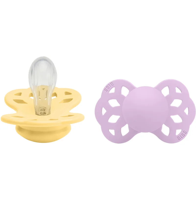 Infinity Fopspenen - 2-pack - Maat 1 - Symmetrisch - Pale B de BIBS – photo produit