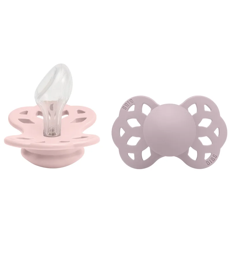 Infinity Fopspenen - 2-pack - Maat 2 - Anatomisch - Blossom de BIBS – photo produit