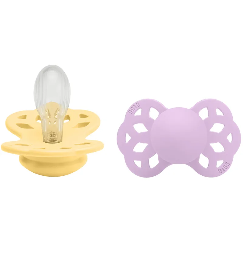 Infinity Fopspenen - 2-pack - Maat 2 - Symmetrisch - Pale B de BIBS – photo produit