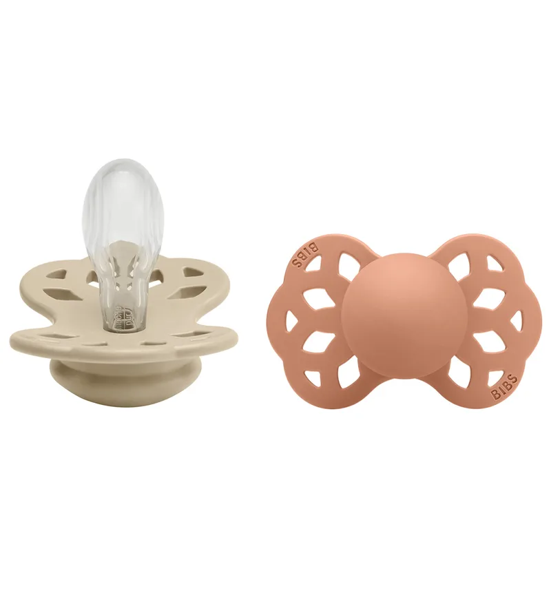 Infinity Fopspenen - 2-pack - Maat2 - Symmetrisch - Vanilla de BIBS – photo produit