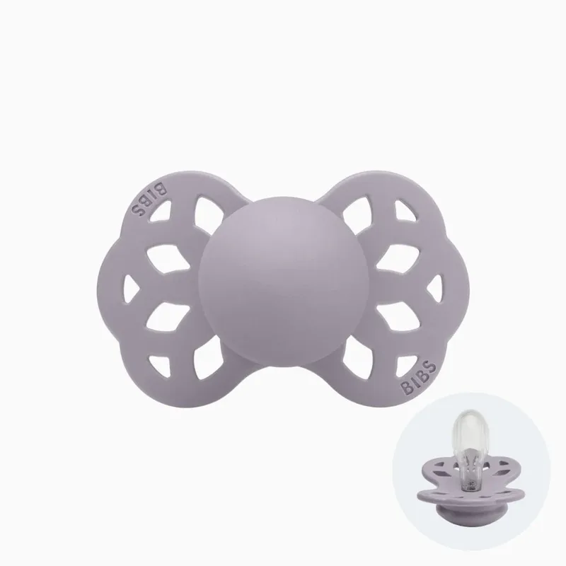 infinity (symmetrisch) speen - fossil grey de BIBS – photo produit