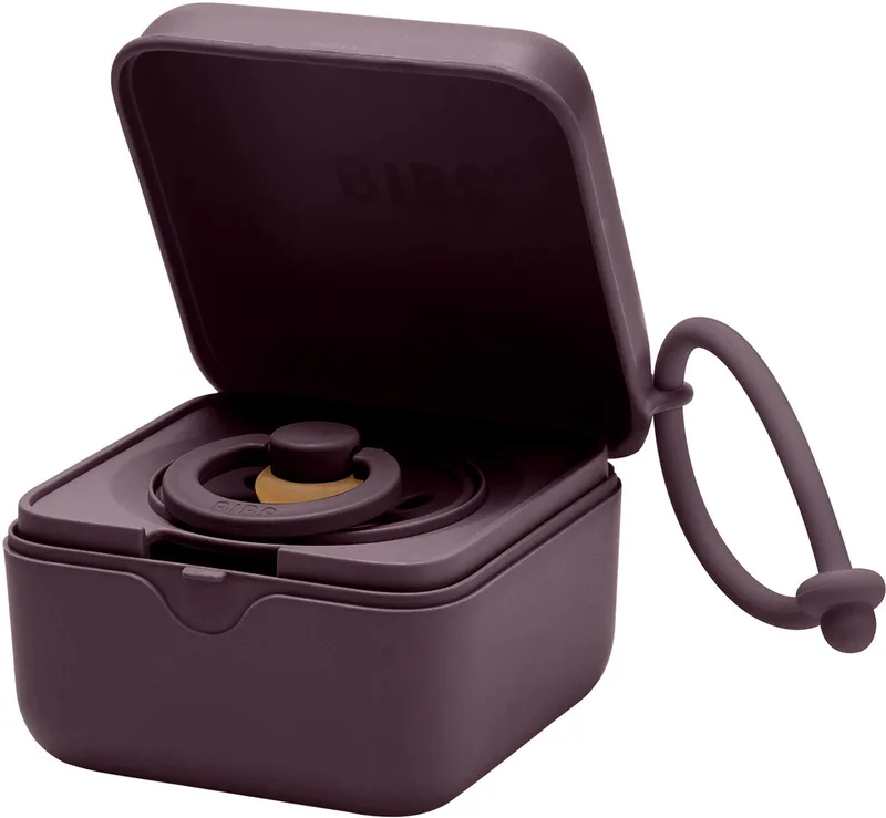 Speenbakje / Sterilisator - Plum fra BIBS i Paars – produktbillede