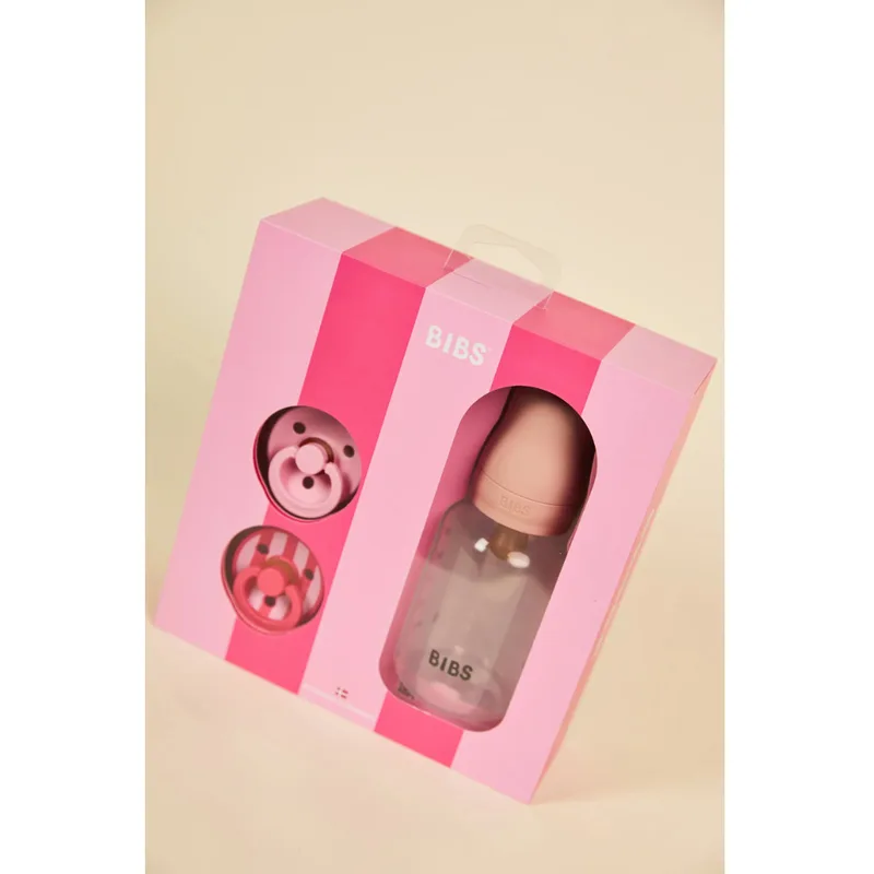 Strooi - Cadeauset - Fopspenen/Babyflesje - Blush van BIBS – productfoto 4 van 4