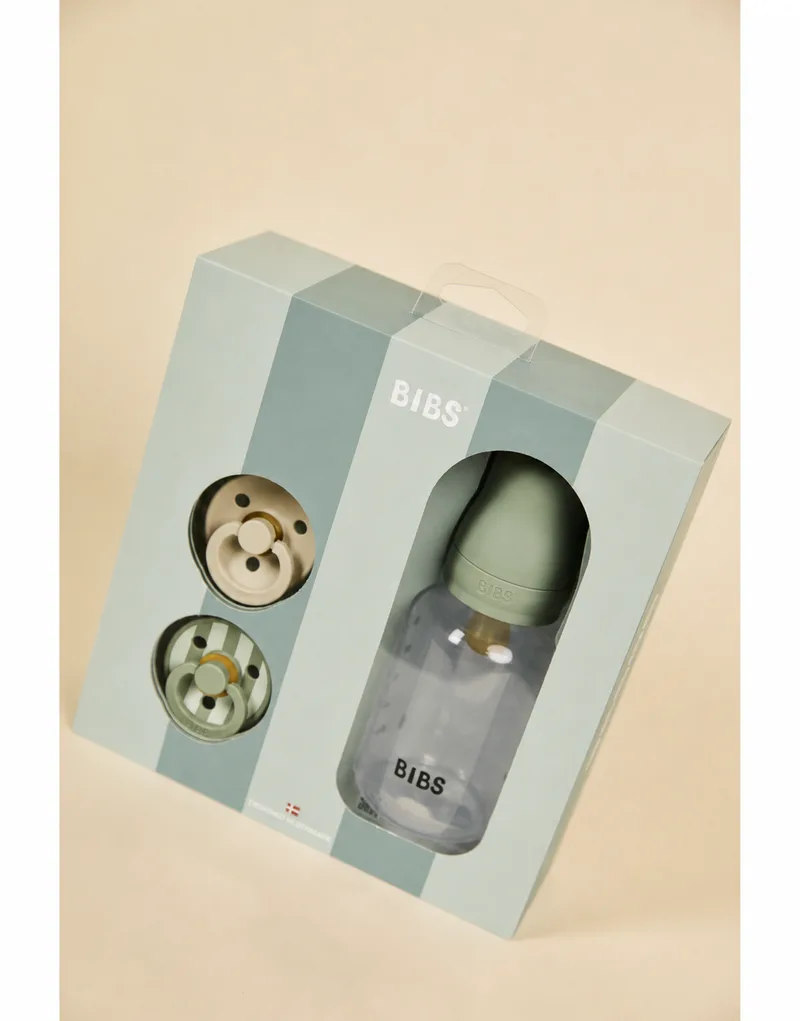 Strooi - Cadeauset - Fopspenen/Babyflesje - Sage van BIBS – productfoto 4 van 4