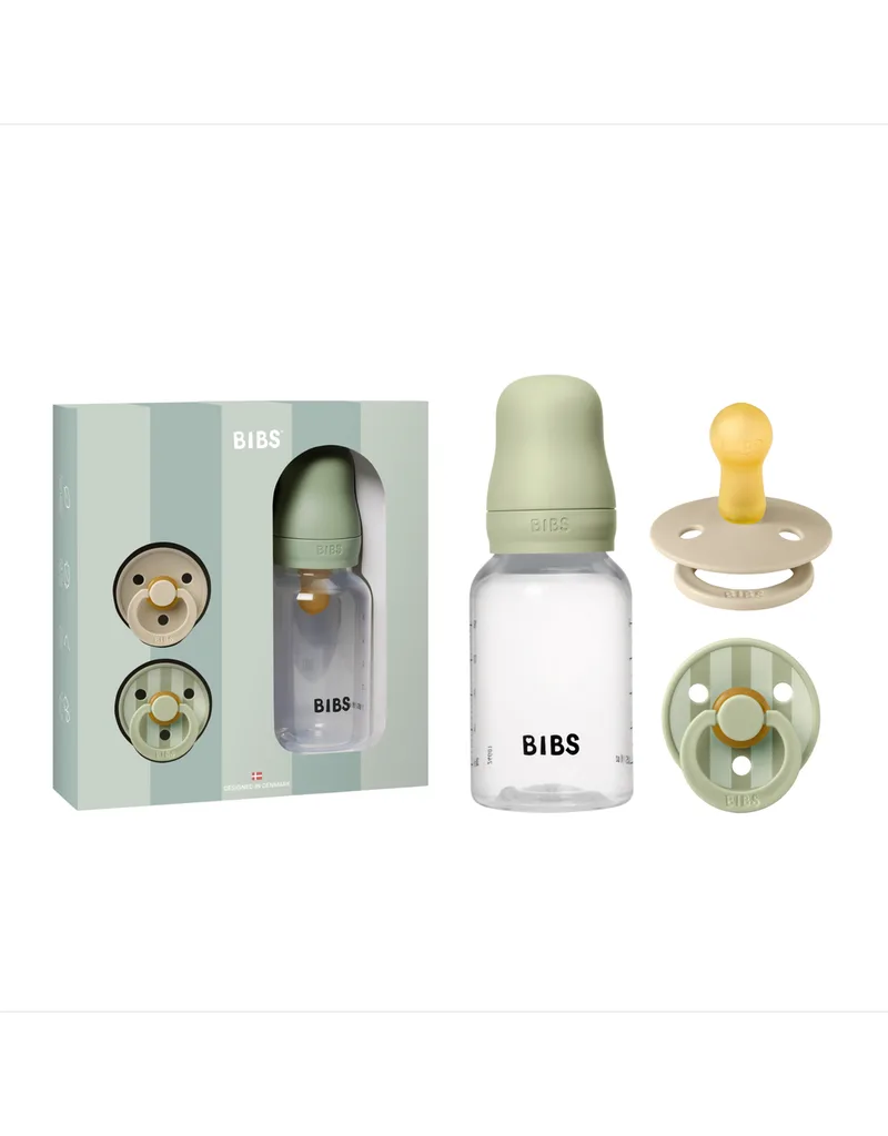 Strooi - Cadeauset - Fopspenen/Babyflesje - Sage van BIBS – productfoto 3 van 4