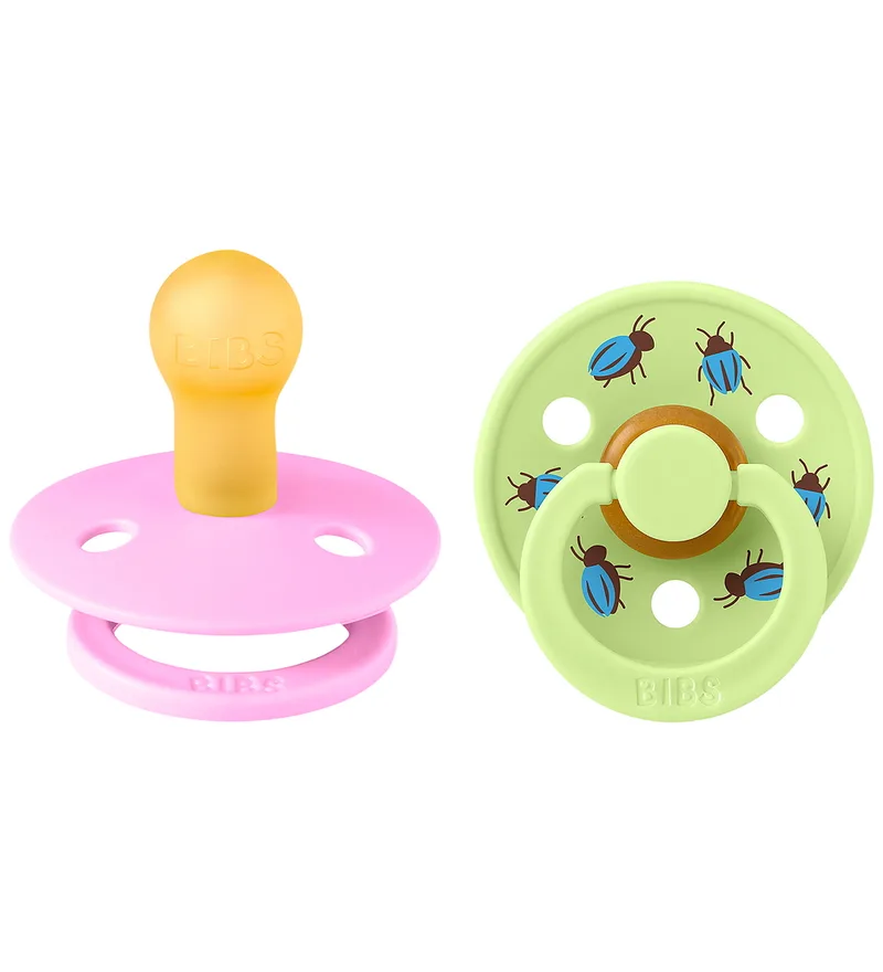 Studio Colour Fopspenen - Maat 1 - Rond - 2-pack - Ballet/W de BIBS – photo produit