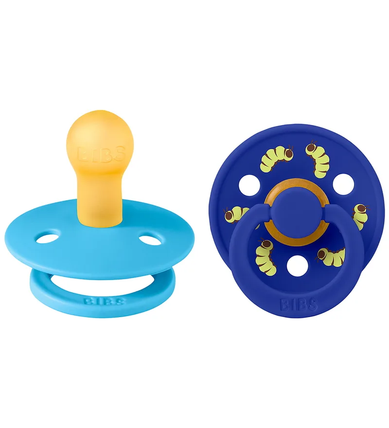 Studio Colour Fopspenen - Maat 1 - Rond - 2-pack - Breeze/S von BIBS – Produktfoto