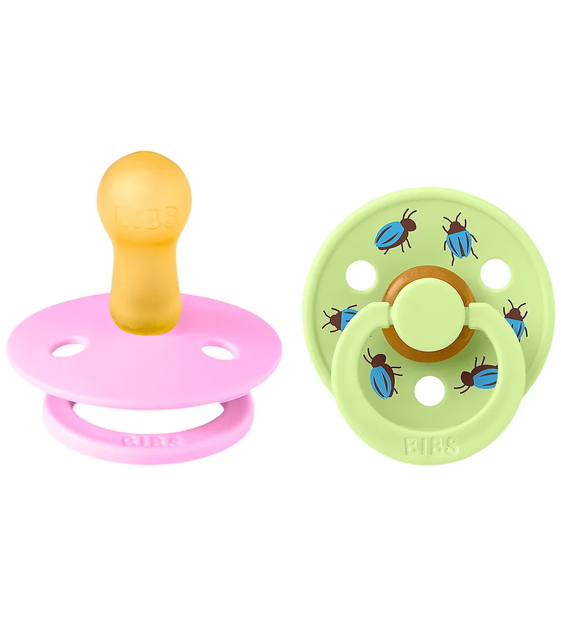 Studio Colour Fopspenen - Maat 2 - Rond - 2-pack - Ballet/W von BIBS – Produktfoto