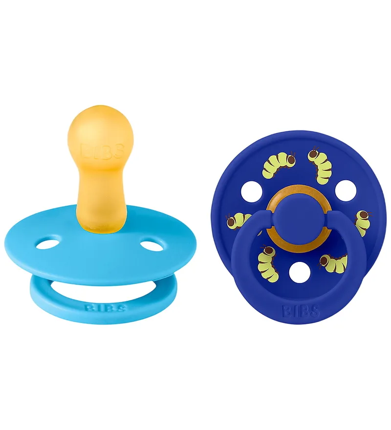 Studio Colour Fopspenen - Maat 2 - Rond - 2-pack - Breeze/S von BIBS – Produktfoto
