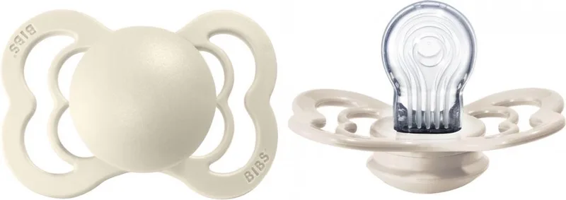 supreme | Fopspeen | Silicone | T1 | 0-6 maand de BIBS en Ivoire – photo produit