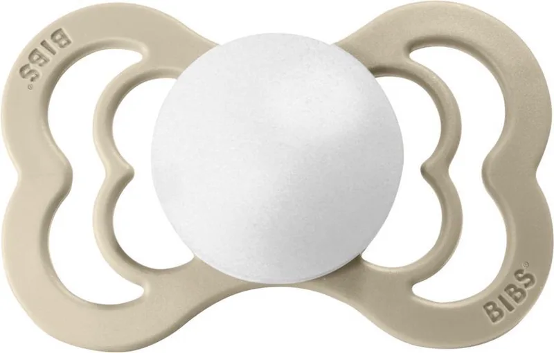 supreme | Fopspeen | Silicone | T1 | 0-6 maand by BIBS in Sand – product photo