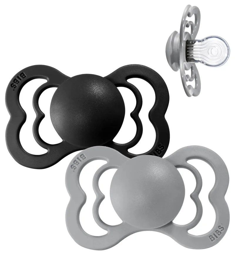 Supreme+ Fopspenen - Maat 1 - 2-pack - Symmetrisch - Cloud by BIBS – product photo