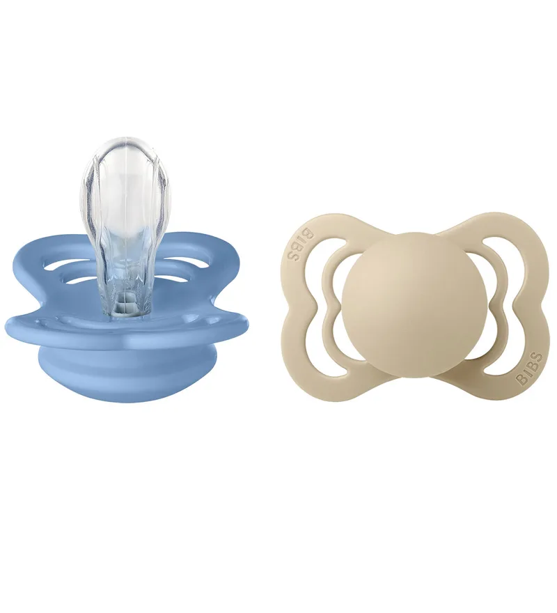 Supreme+ Fopspenen - Maat 1 - Symmetrisch - 2-pack - Vanill by BIBS – product photo