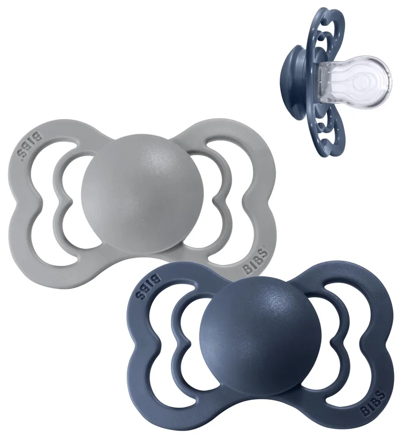 Supreme+ Fopspenen - Maat 2 - 2-pack - Symmetrisch - Cloud by BIBS – product photo