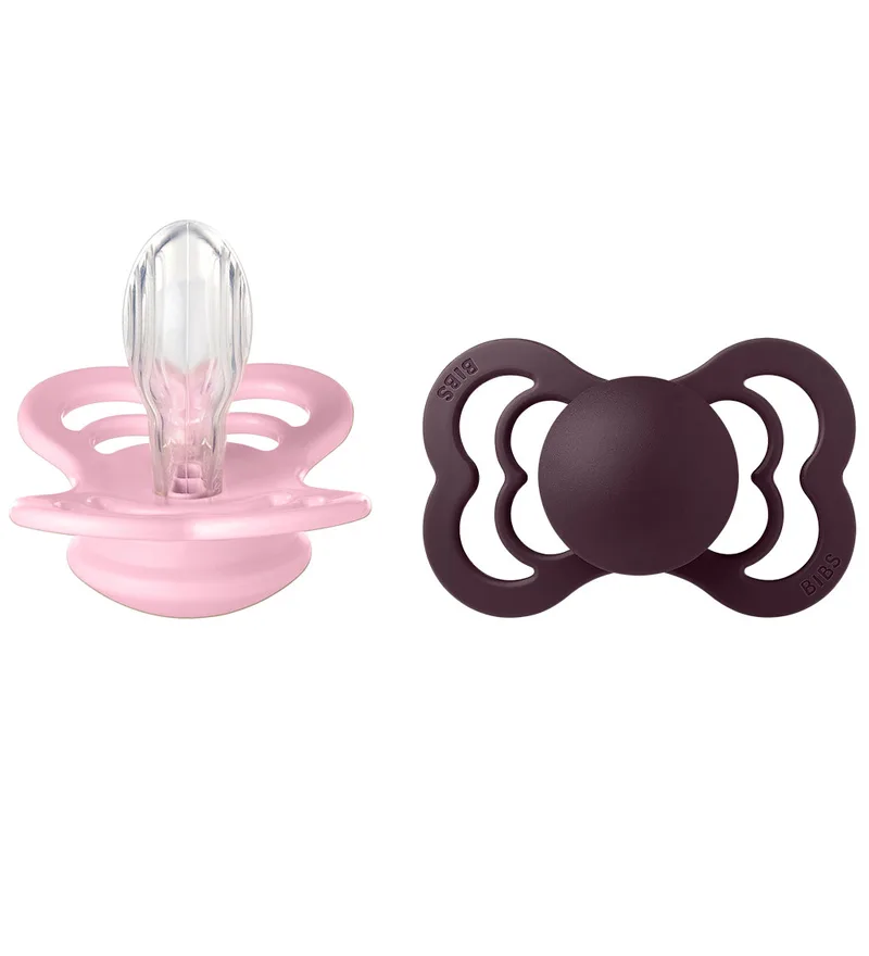 Supreme+ Fopspenen - Maat 2 - Symmetrisch - 2-pack - Baby P by BIBS – product photo