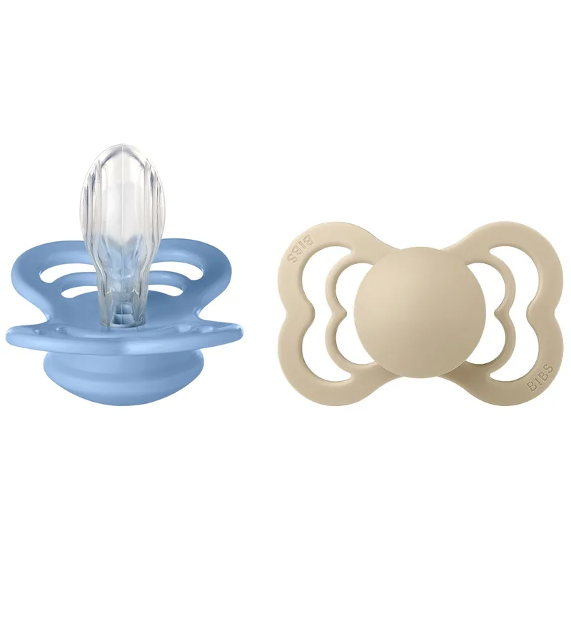 Supreme+ Fopspenen - Maat 2 - Symmetrisch - 2-pack - Vanill de BIBS – photo produit