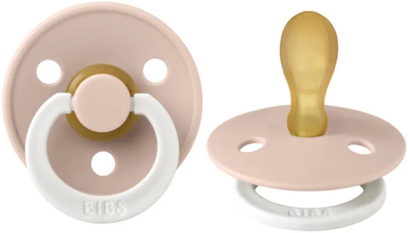 symmetrisch maat 2 - 6-18 maanden - fopspeen van BIBS in Blush glow – productfoto