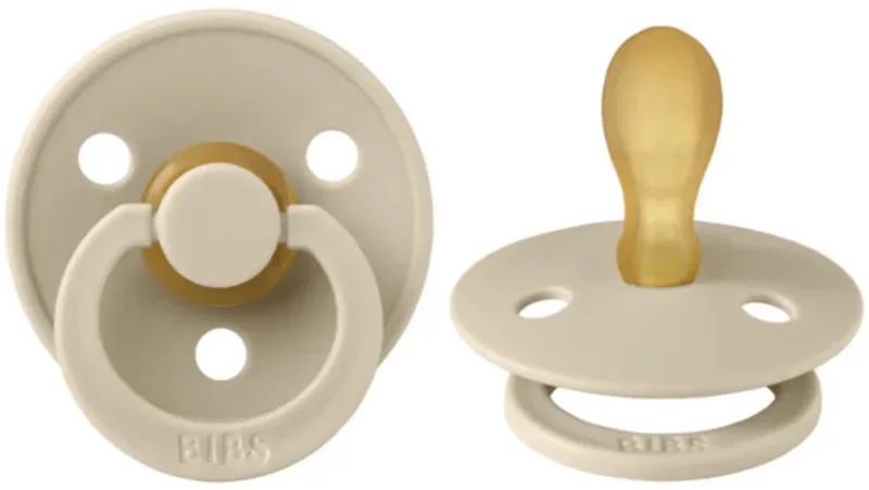 symmetrisch maat 2 - 6-18 maanden - fopspeen van BIBS in Vanilla – productfoto