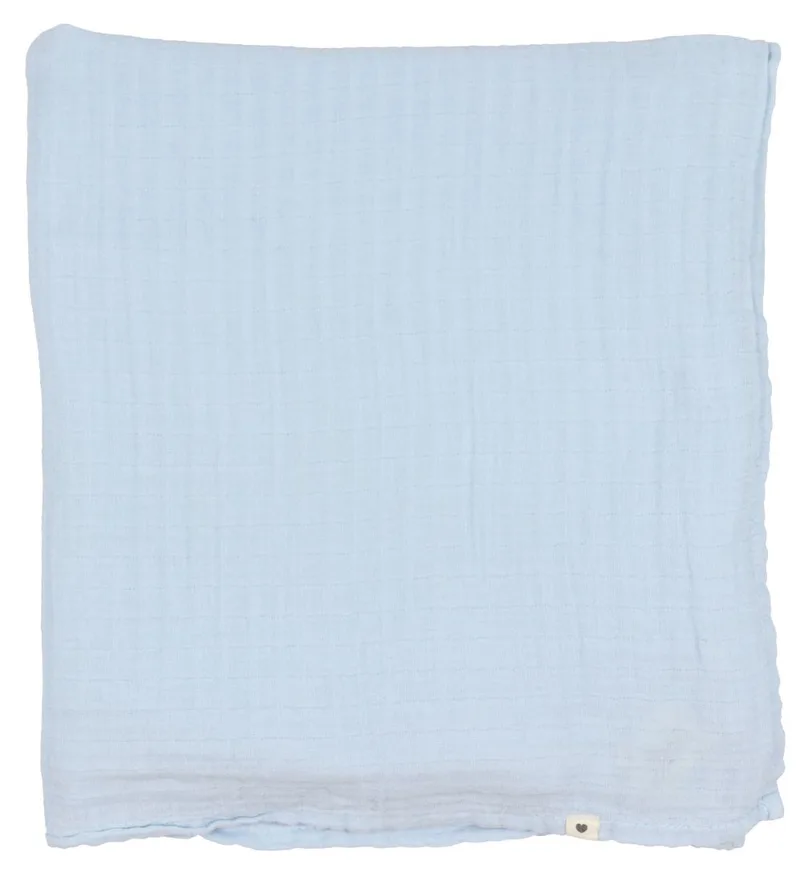 Wikkeldoek - 120x120 cm - Baby Blue by BIBS – product photo