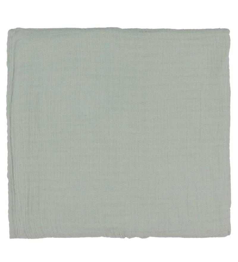 Wikkeldoek - 120x120 cm - Sage by BIBS – product photo