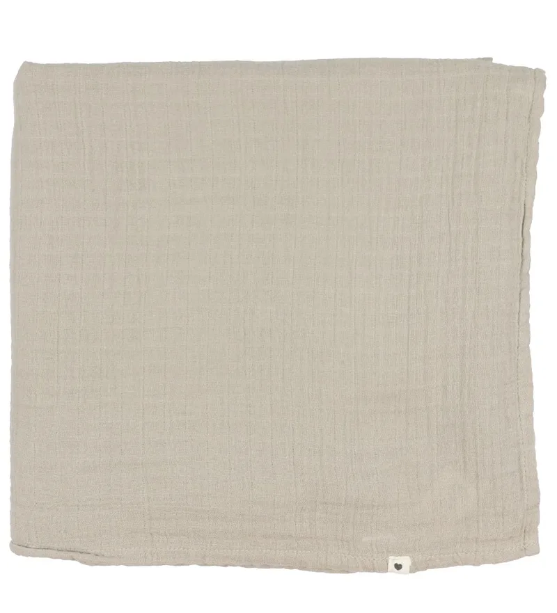 Wikkeldoek - 120x120 cm - Zand by BIBS – product photo