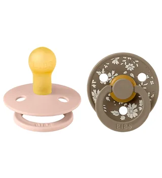 X Liberty Colour Fopspenen - 2-pack - Maat 1 - Rond - Capel van BIBS – productfoto 1 van 4