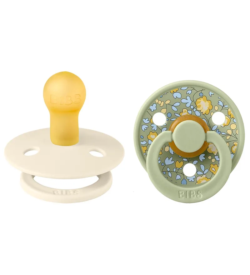 X Liberty Colour Fopspenen - 2-pack - Maat 1 - Rond - Elois by BIBS – product photo