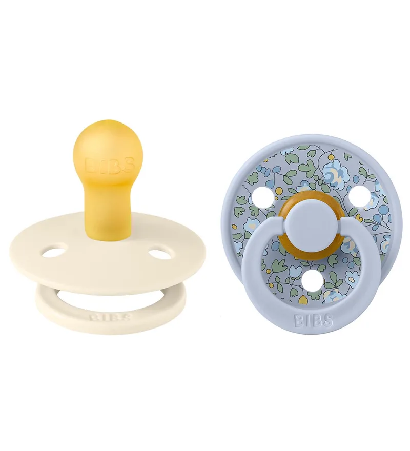 X Liberty Colour Fopspenen - 2-pack - Maat 1 - Rond - Elois från BIBS – produktbild