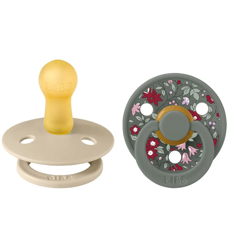 X Liberty Colour Fopspenen - 2-pack - Maat 1 - Rond - Kamil van BIBS – productfoto