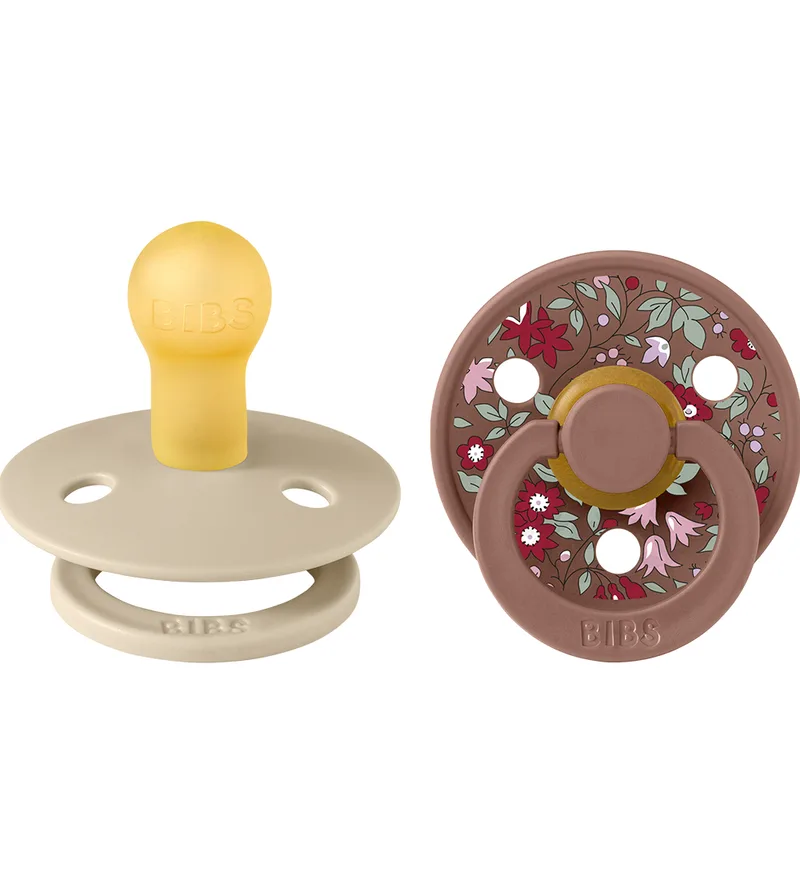 X Liberty Colour Fopspenen - 2-pack - Maat 1 - Rond - Kamil by BIBS – product photo