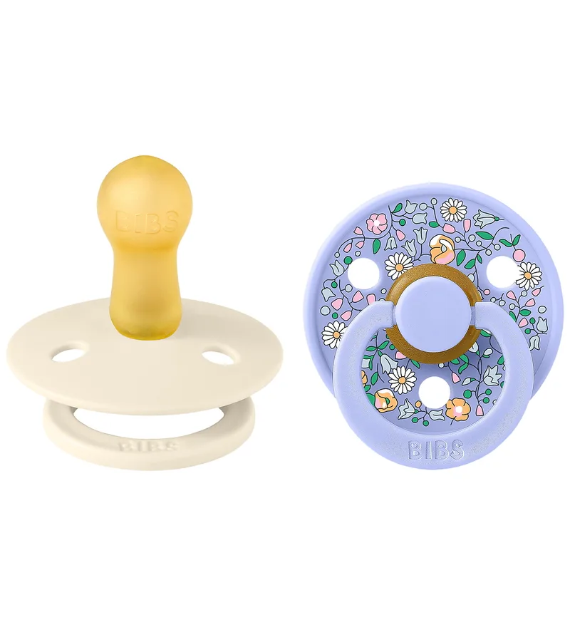 x Liberty Colour Fopspenen - Maat 2 - Rond - 2-pack - Chloe by BIBS – product photo