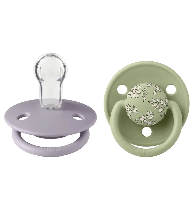 X Liberty De Lux Fopspenen - 2-pack - Eén maat - Rond - Cap van BIBS – productfoto 1 van 3