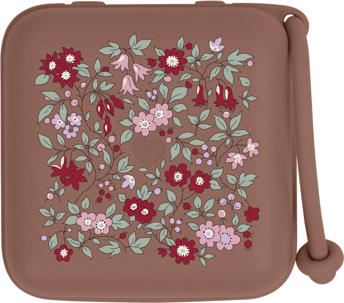 X Liberty - Speenhouder - Pacifier Box - Woodchuck van BIBS in Woodchuck, Bruin – productfoto