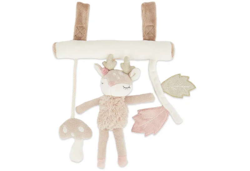 Kinderwagenanhänger Bieco Kinderwagen Kette Design Reh ca. 30x21 cm Mobile Babybett de Bieco en Beige – photo produit