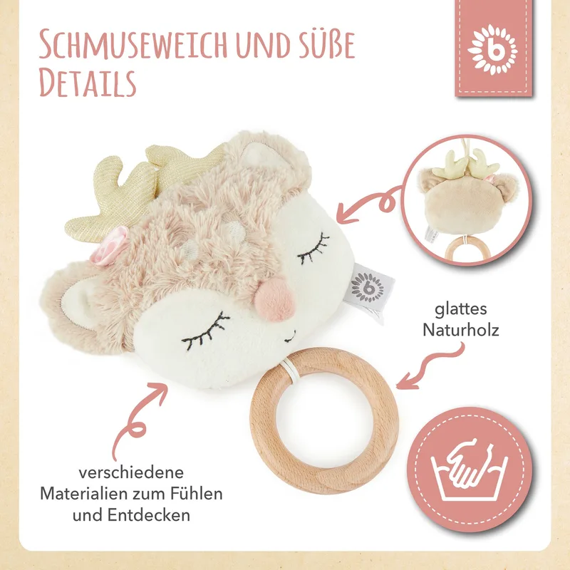 Muzikale Speeldoos Hert Ella van Bieco – productfoto 2 van 3