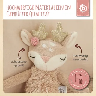 Speelfiguur Hert Ella Met Rammelaar van Bieco – productfoto 3 van 3