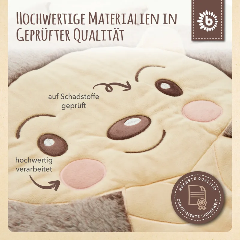 Spieldecke Igel Piksi von Bieco – Produktfoto 3 von 3