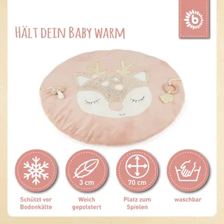 Tapis D´éveil Cerf Ella de Bieco – photo produit 2 sur 3